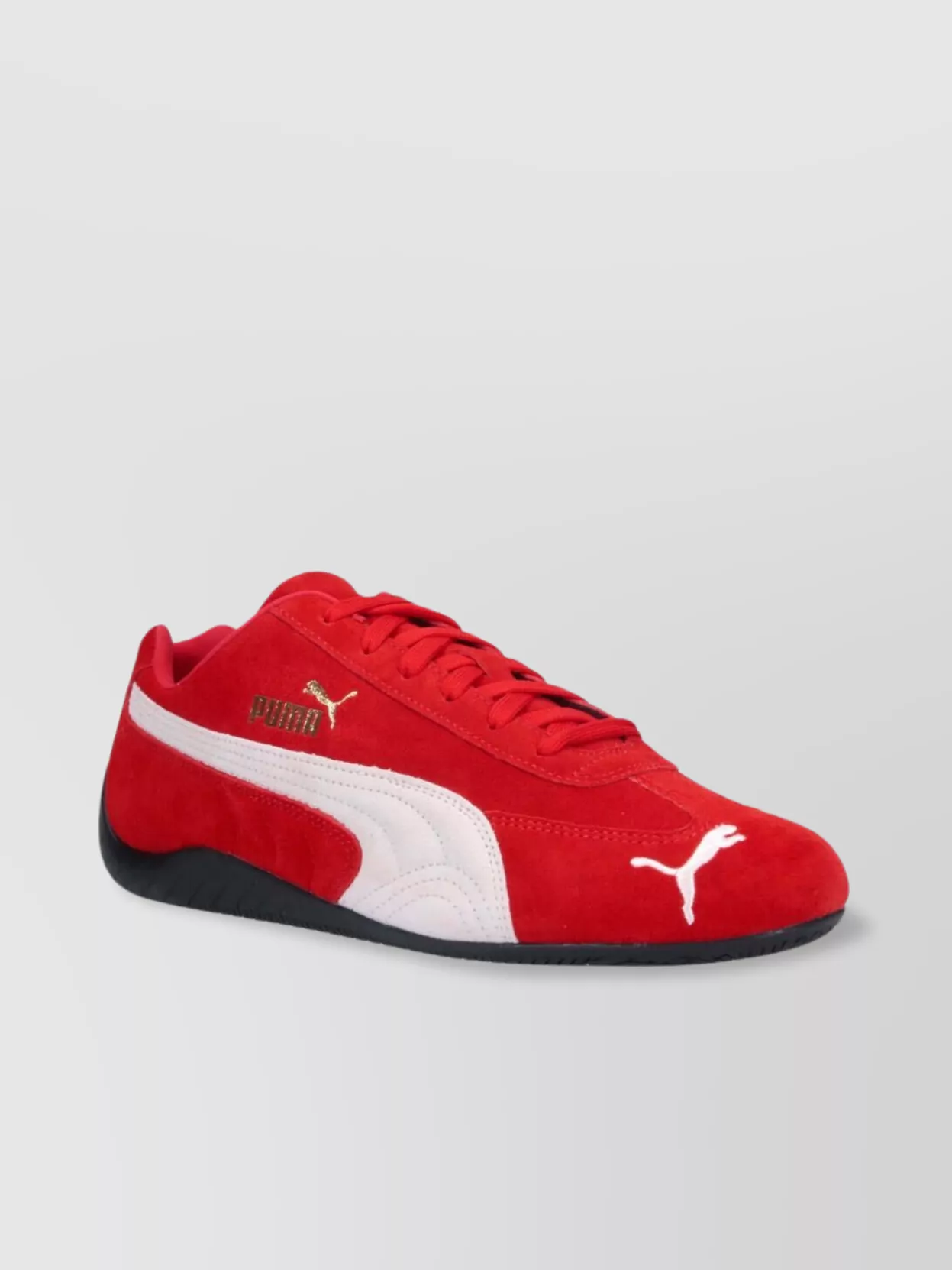 Shop Puma Low Top Suede Sneakers