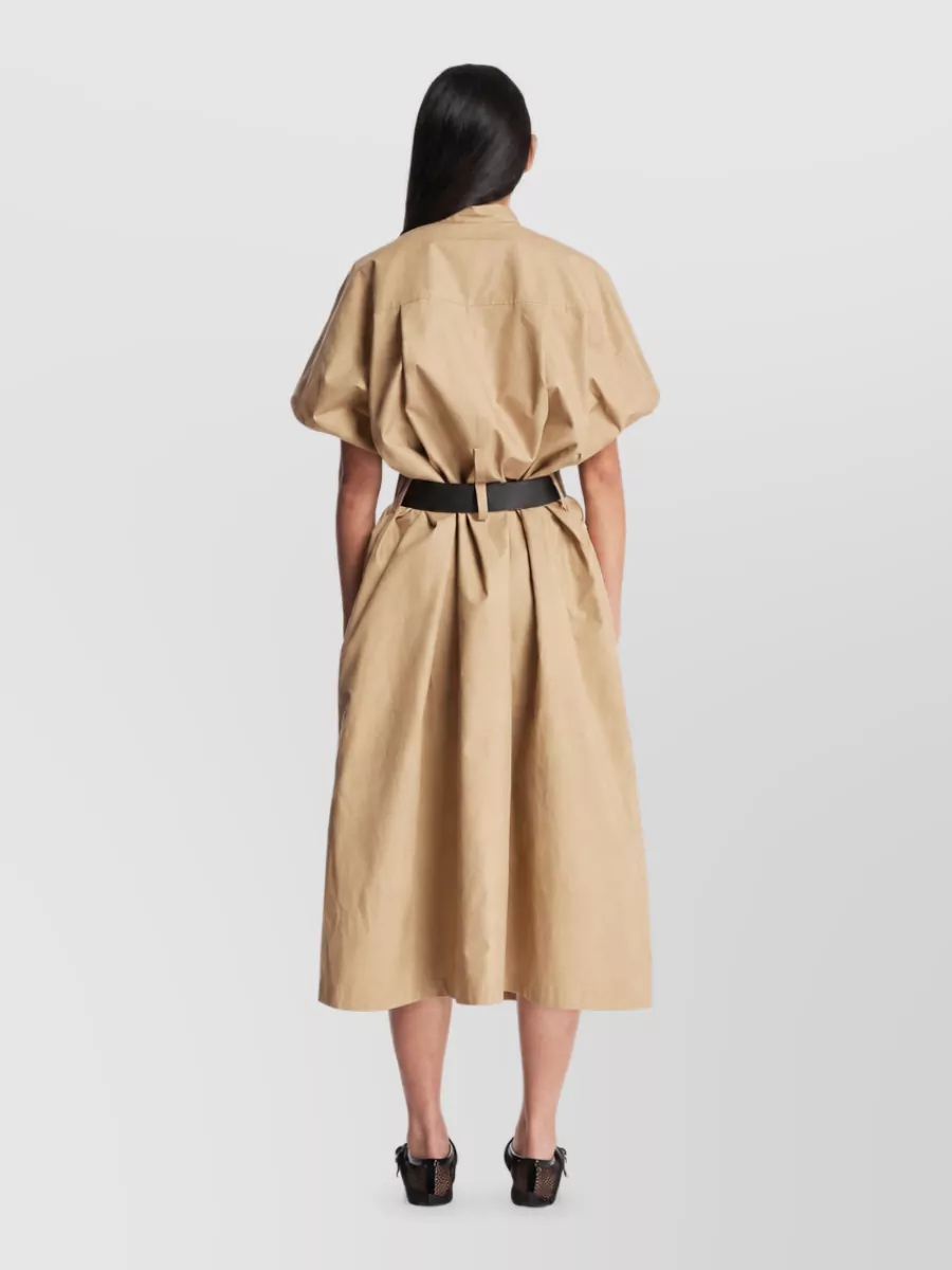 Jil Sander Cotton Midi Dress