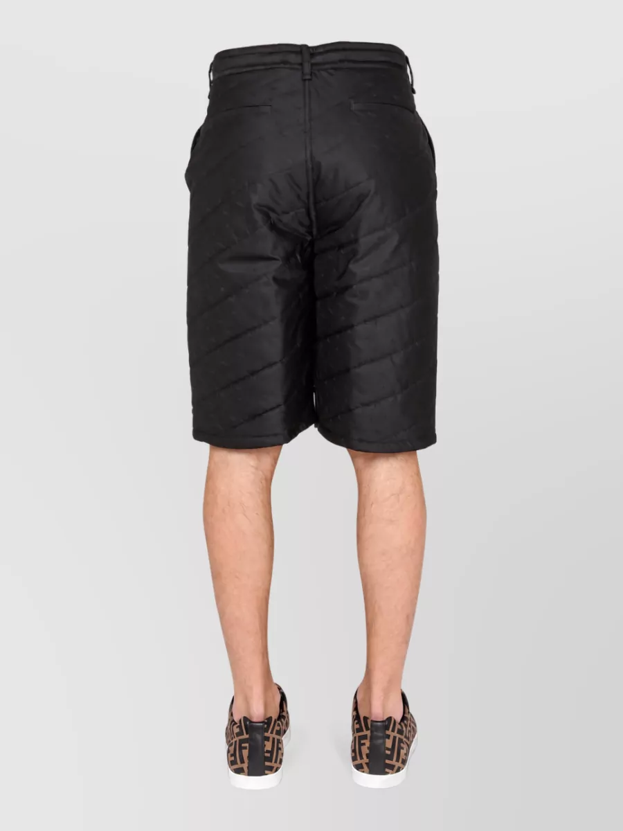 Fendi Wool Cropped Trousers