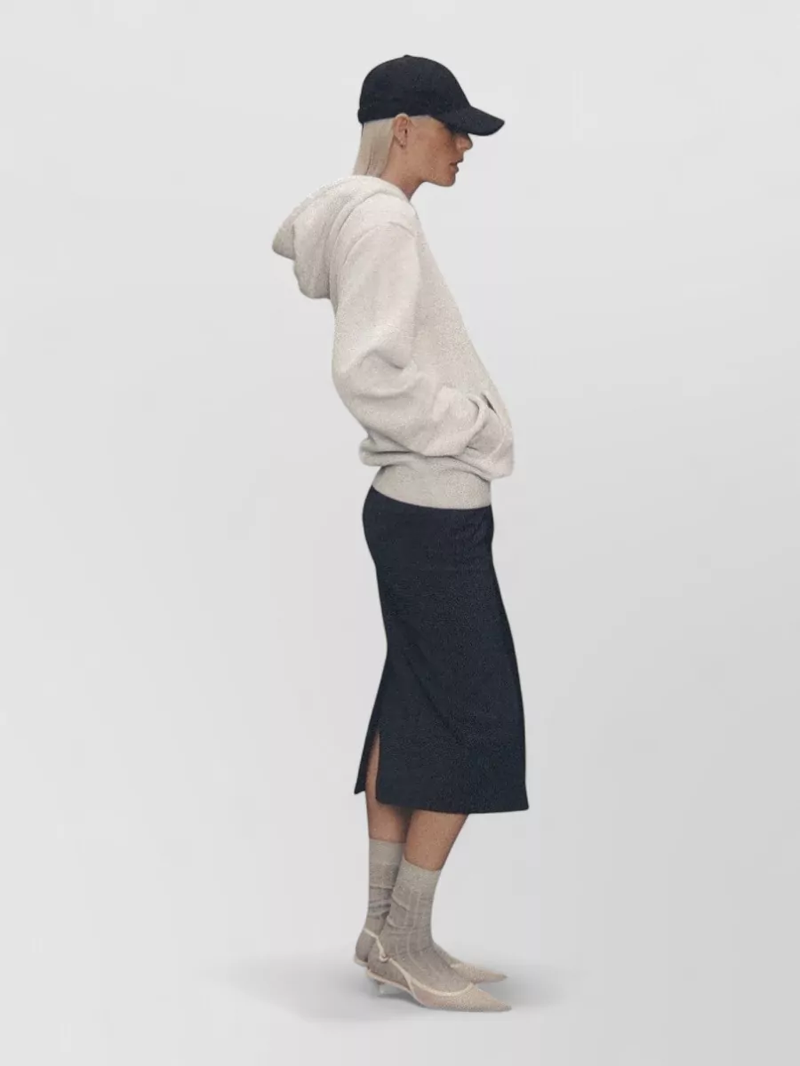 Entire Studios Ribbed Cotton Hoodie