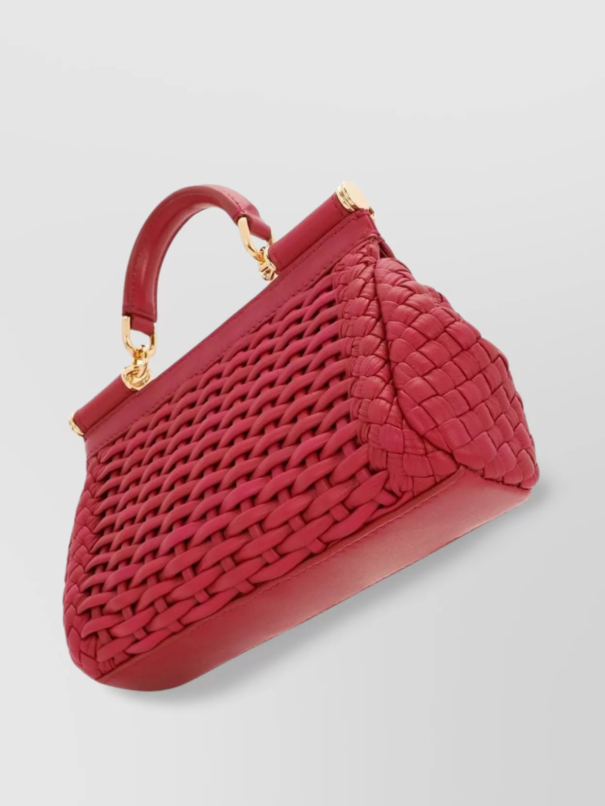 Dolce&Gabbana Small Sicily Leather Shoulder Bag