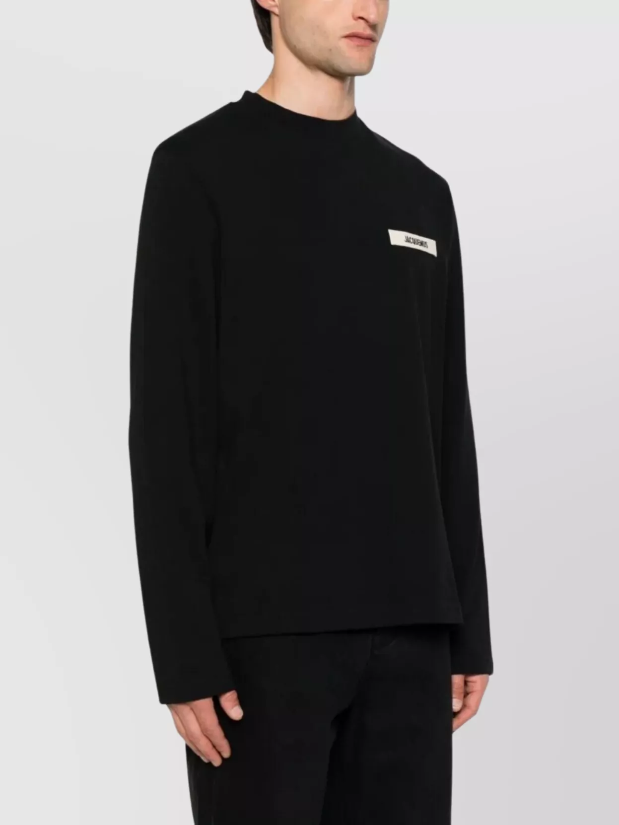 Jacquemus Long Sleeve Crew Neck T-Shirt