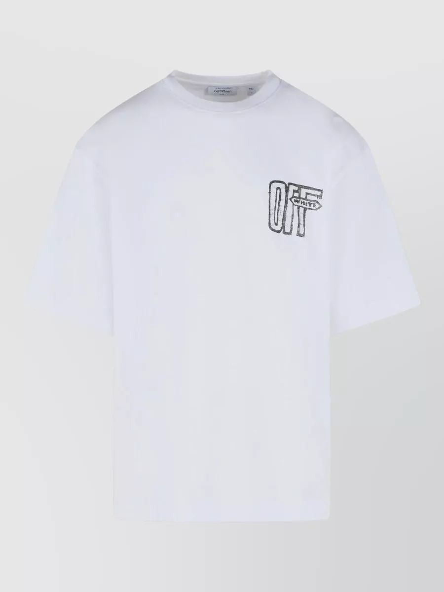 Off-White cotton t-shirt