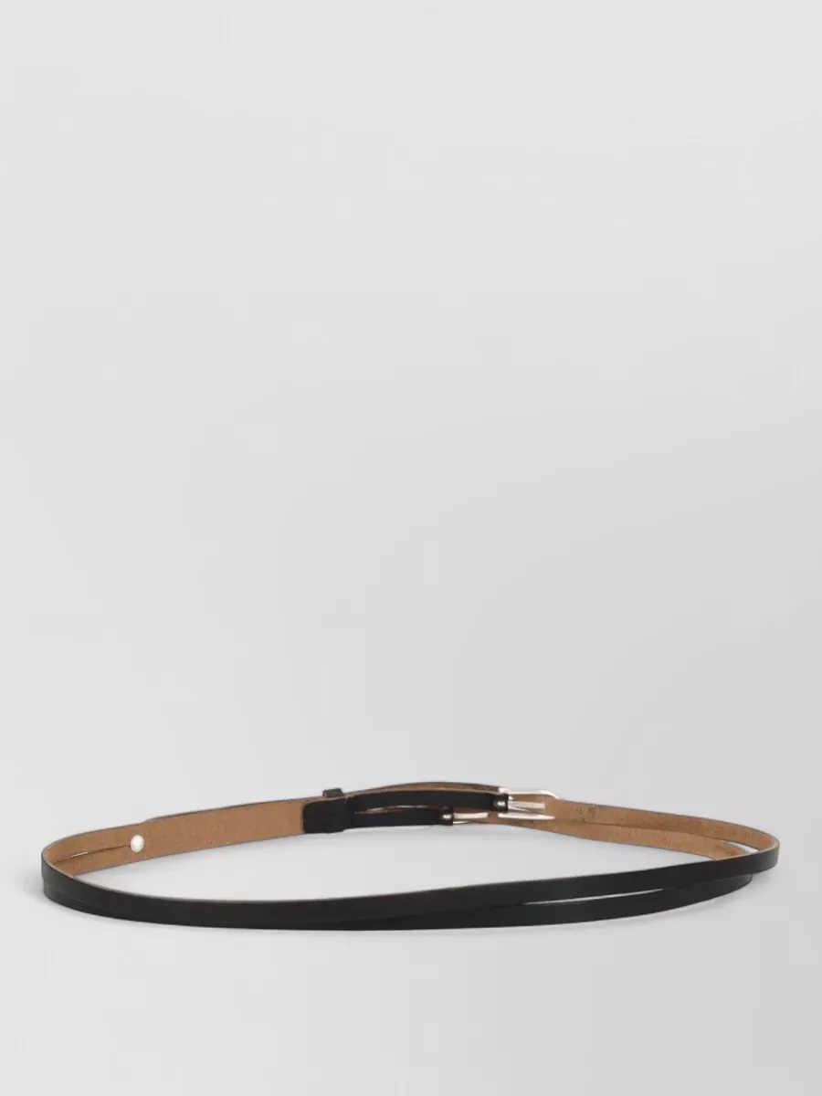 Our Legacy leather twin belt