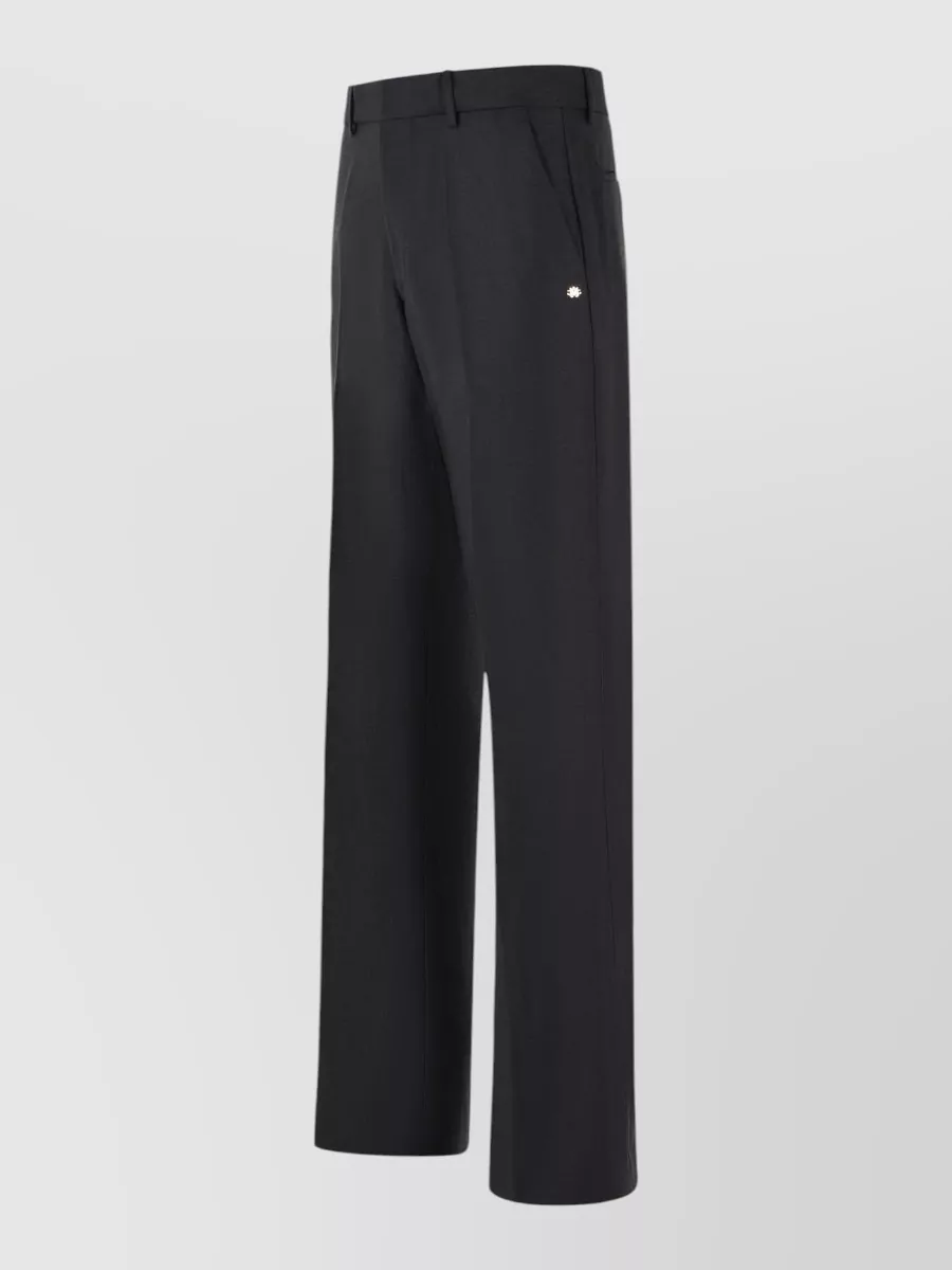 Amiri Virgin Wool Tailored Trousers