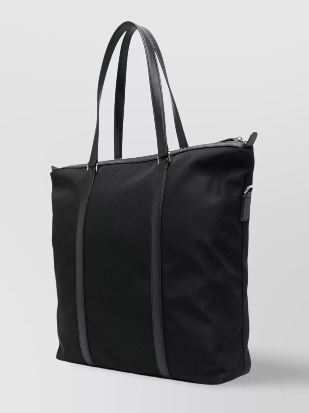 Bally Shopper Tote Bag Stripe Detail