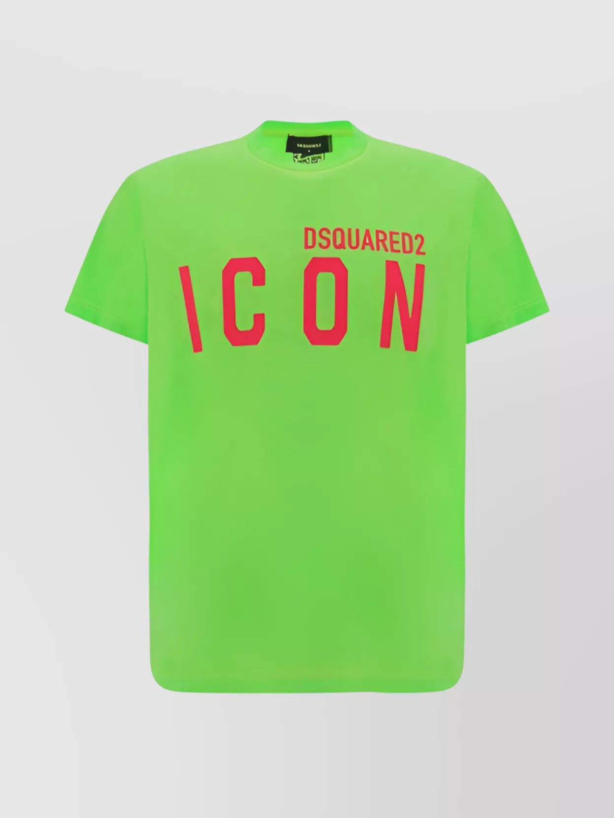 Shop Dsquared2 Cotton T-shirt With Neon Pattern