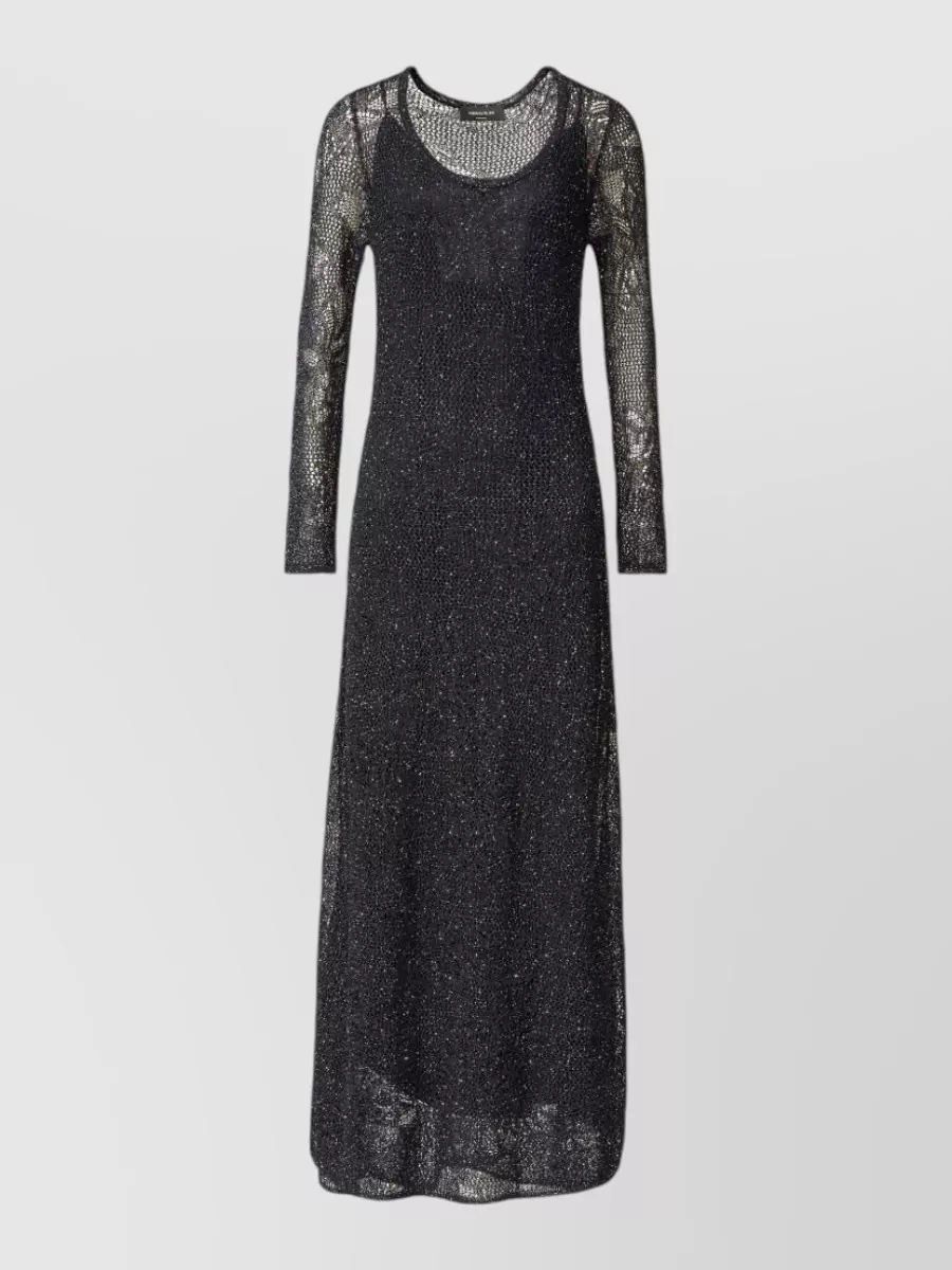 Fabiana Filippi Cotton lace maxi dress