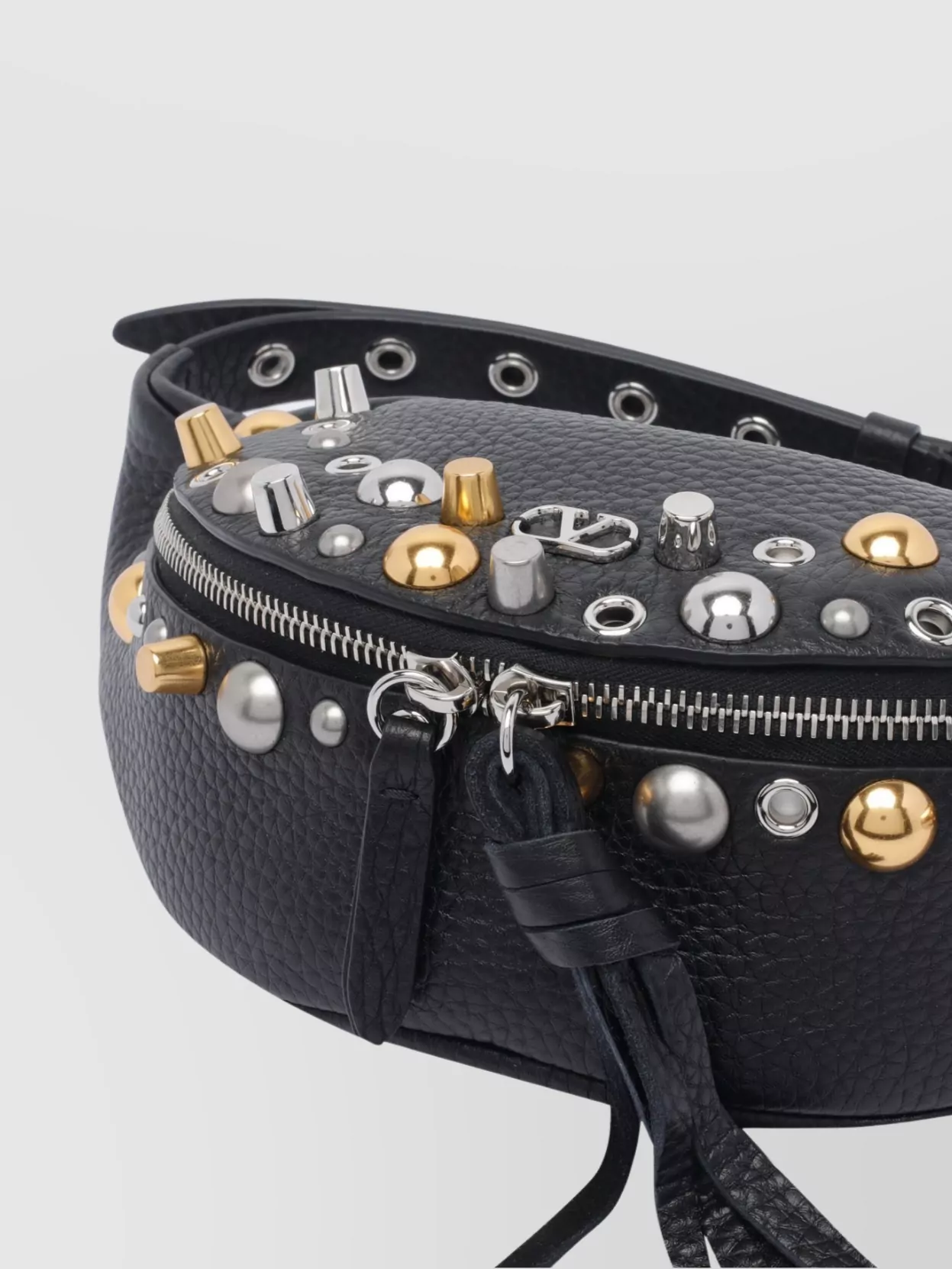 Valentino Garavani Belt Bag With Mixed Metal Accents