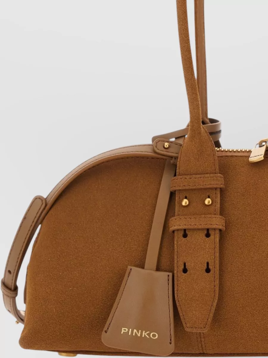 Pinko Love Bag Leather Shoulder Bag