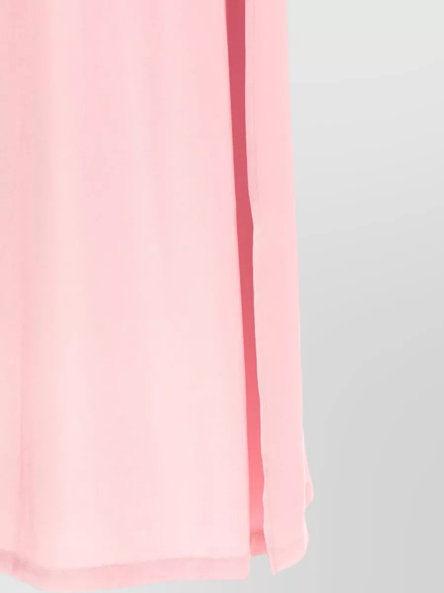 Nude Sleeveless Maxi Dress