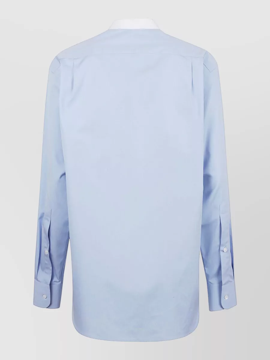 Stella Mccartney Cotton Long-Sleeve Poplin Shirt