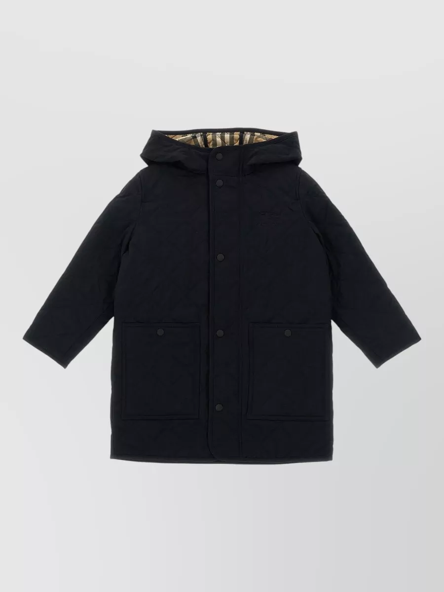 Burberry Quilted hooded puffer jacket