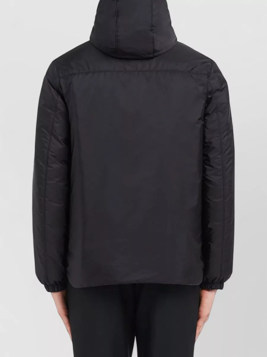 Prada Down Hooded Puffer Jacket