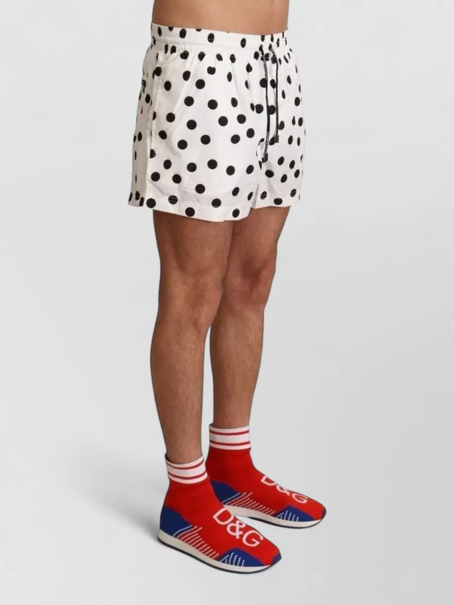 Dolce&Gabbana Leaf Print Swim Shorts