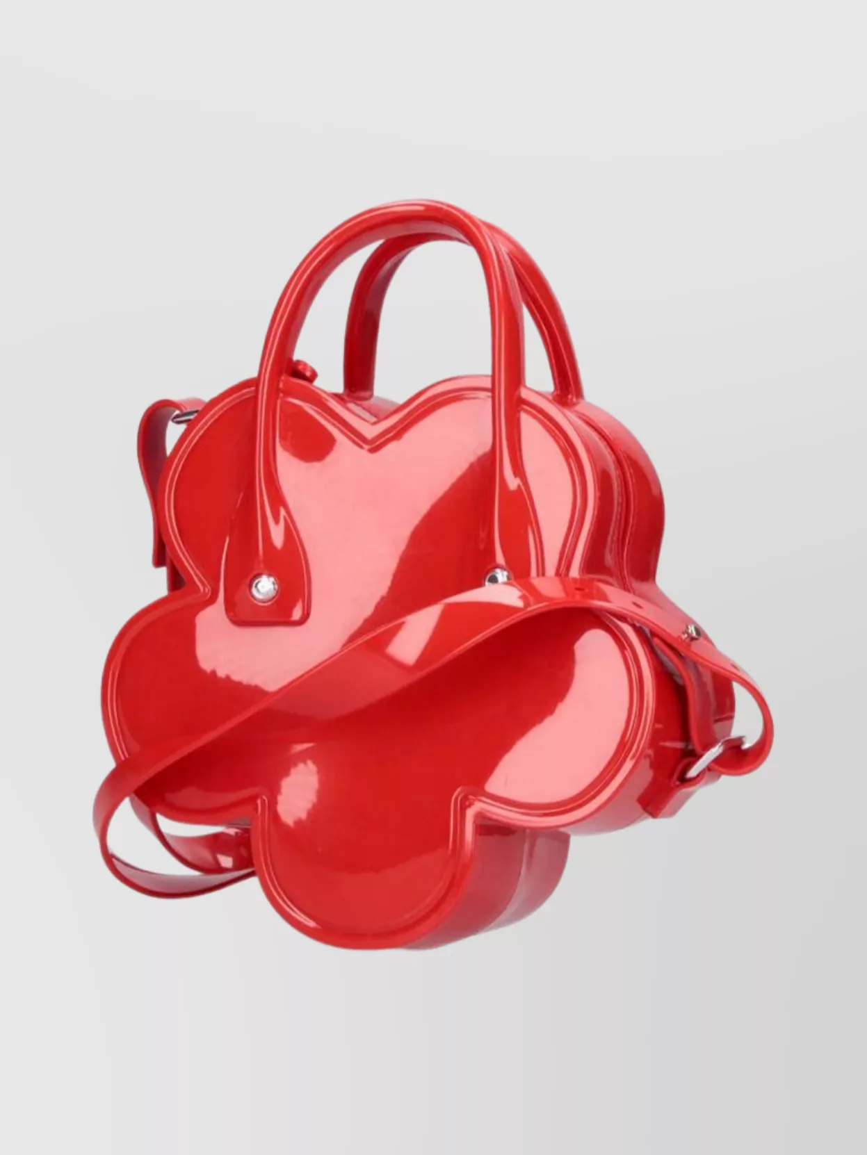 Comme Des Garçons Floral Shoulder Bag Detachable Strap
