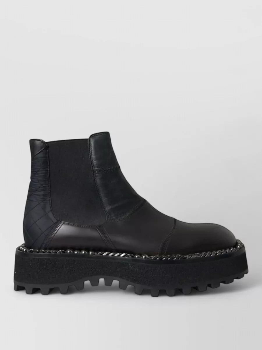 Dolce&Gabbana Leather Chelsea Boots