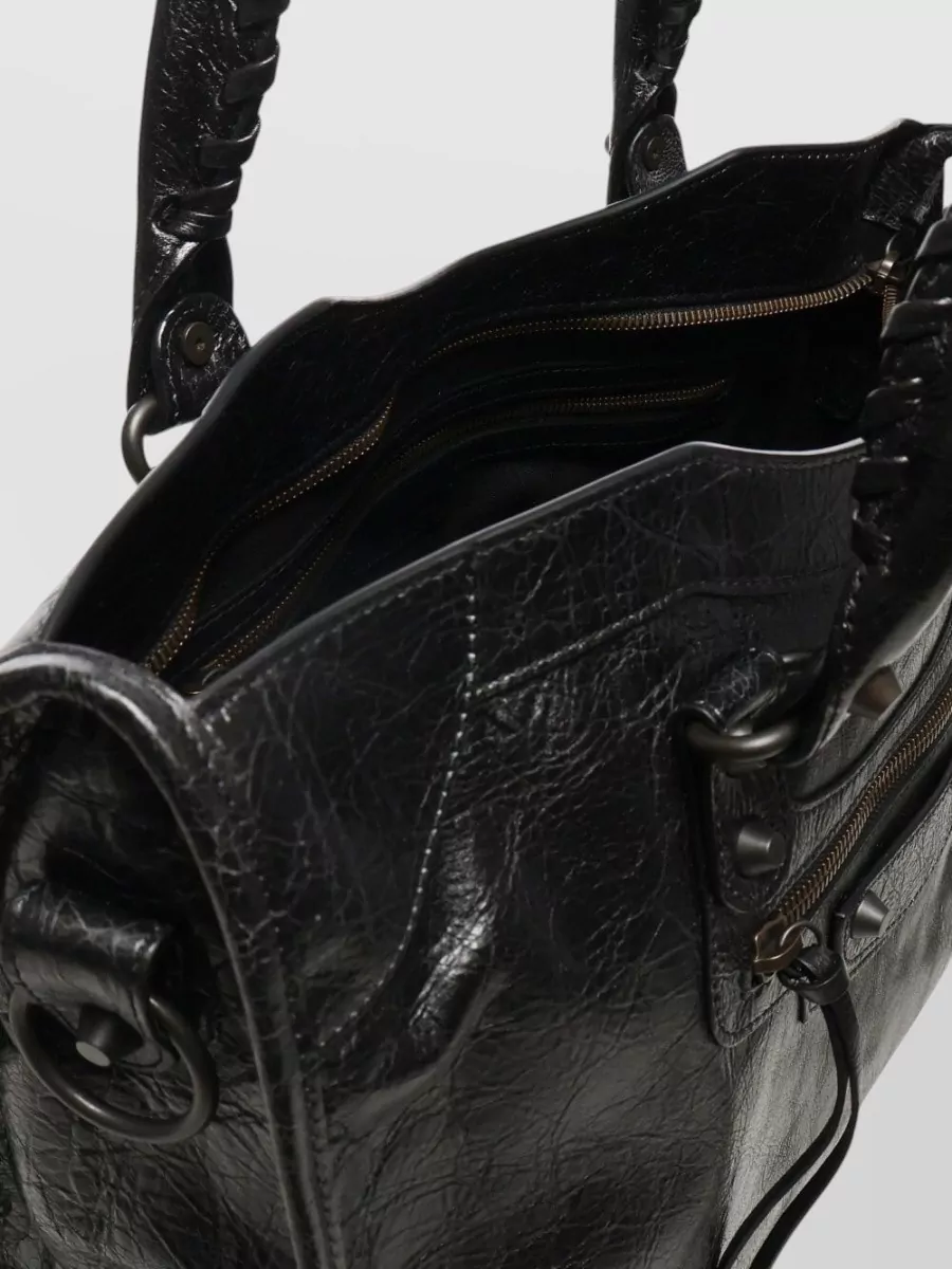 Balenciaga Le City Medium Leather Tote Bag