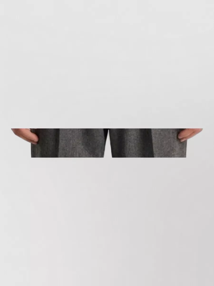 Ami Paris cashmere ribbed crewneck regular-fit jumper