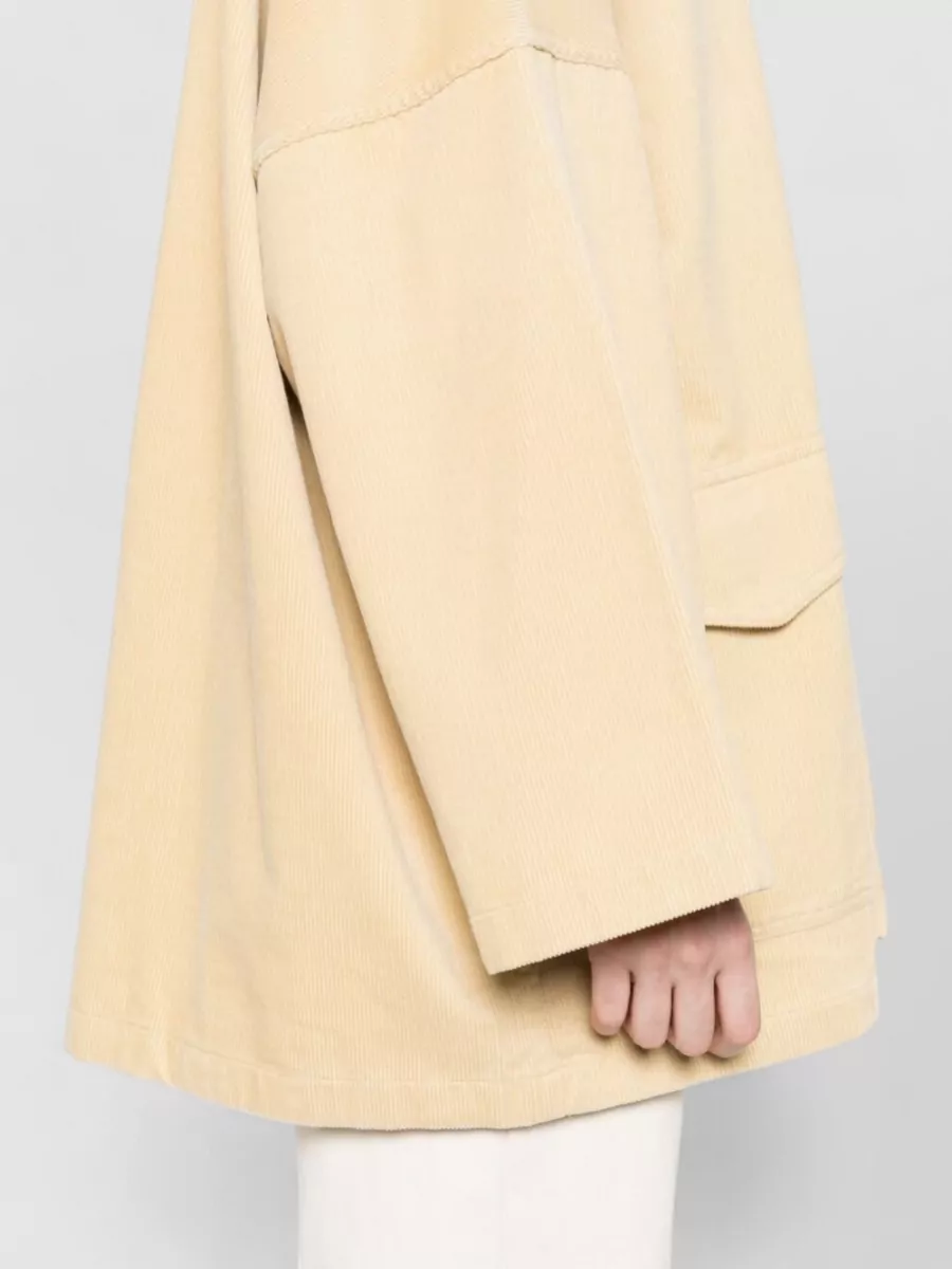 Totême Corduroy Overshirt Jacket Flap Pockets