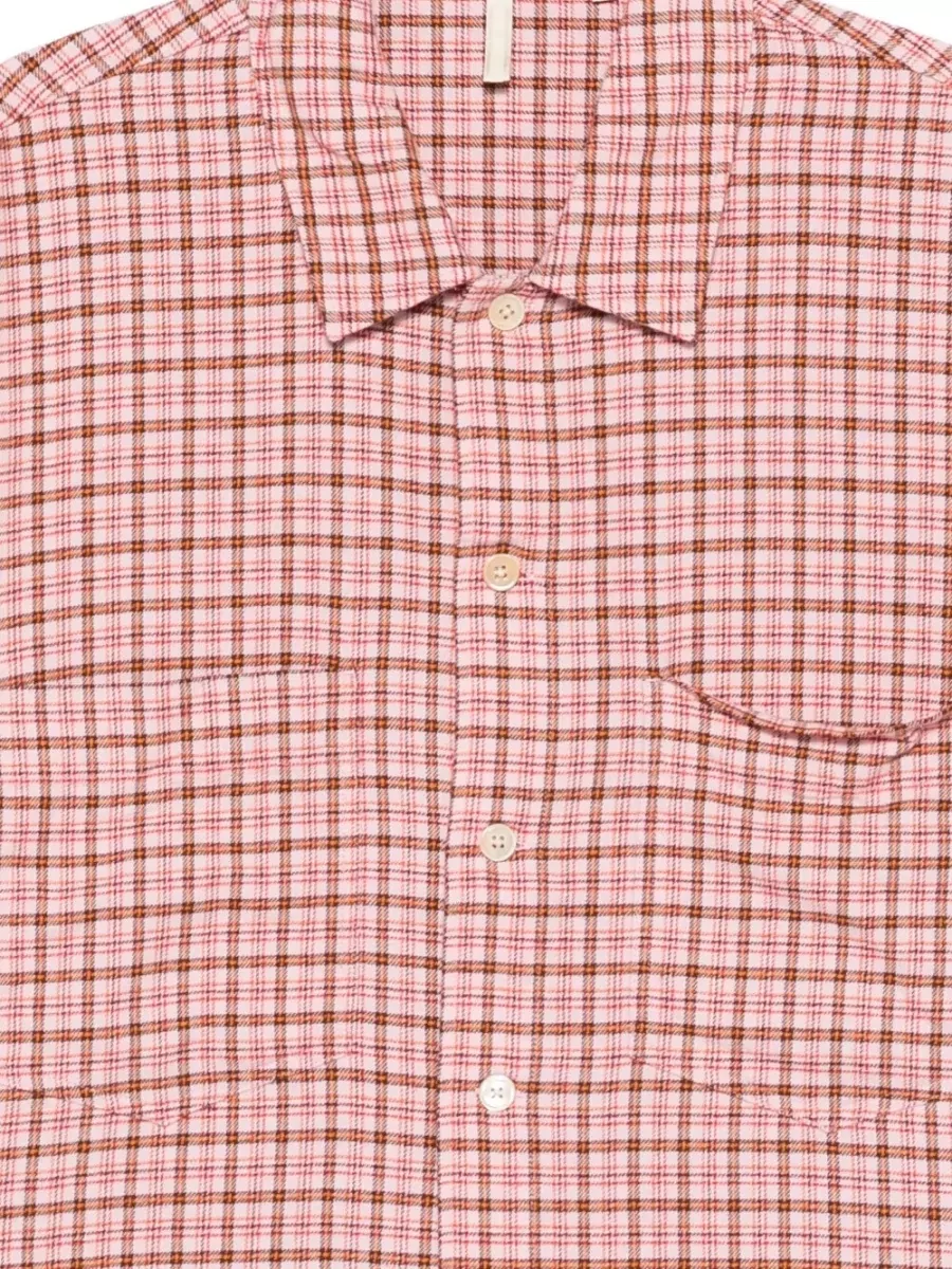 Sunflower Checked Short-Sleeve Shirt