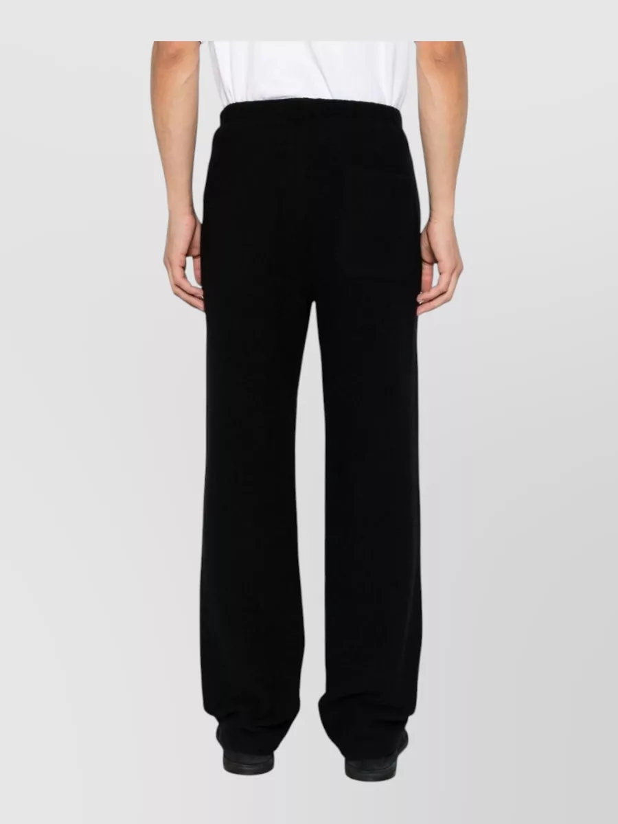 Rier Wool Straight-Leg Trousers