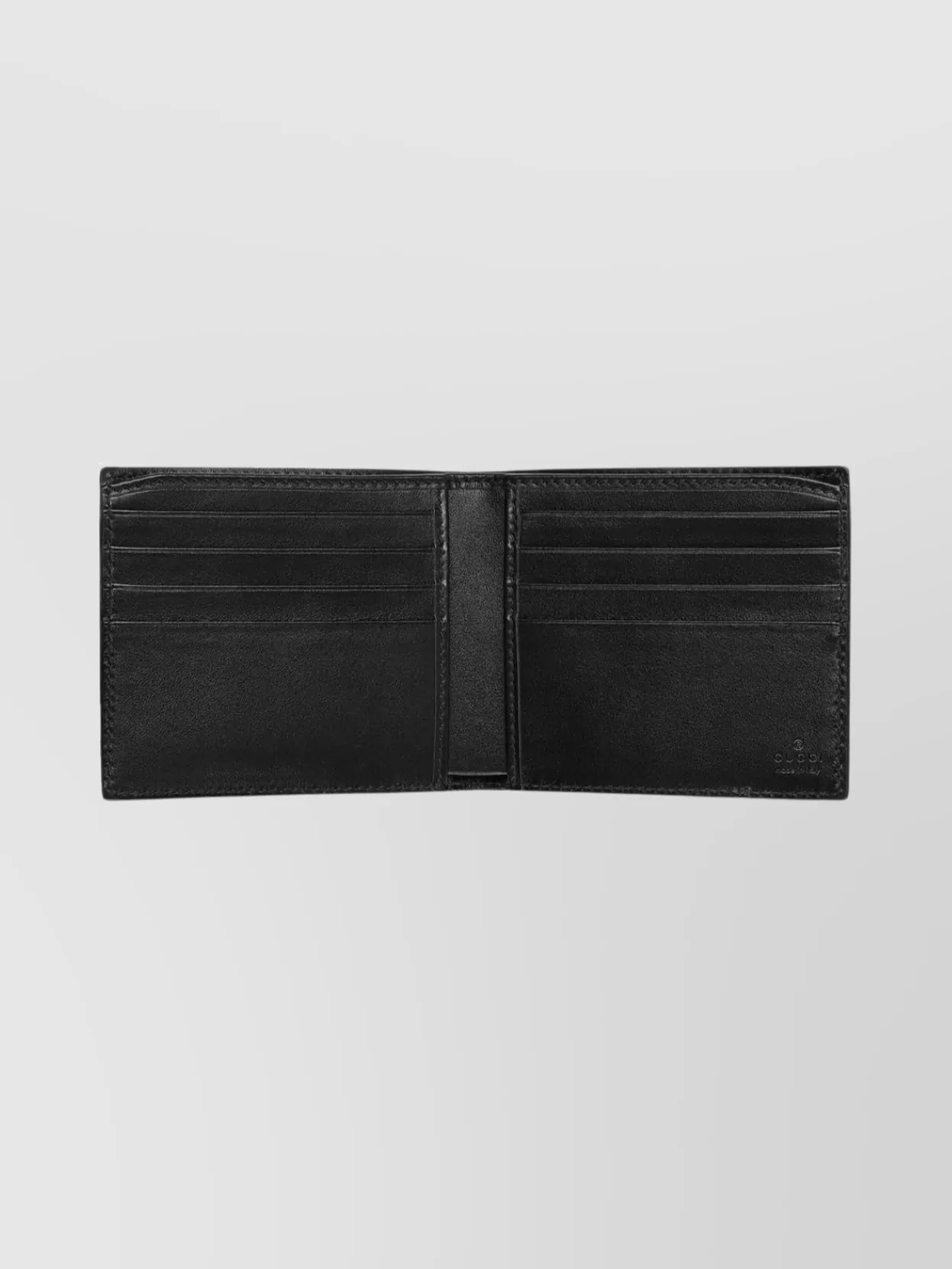 Gucci Compact Bi-Fold Wallet Metal Clamp