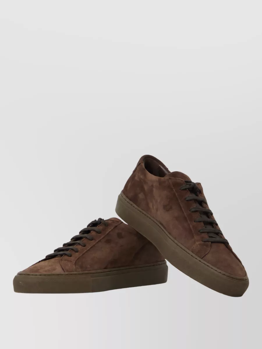 Common Projects Suede Lace-Up Sneakers