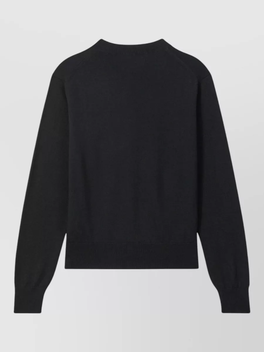 Kenzo Embroidered Crewneck Cardigan