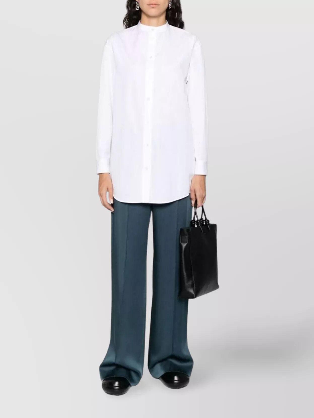 Jil Sander Straight Fitted Shirt Wednesday In White