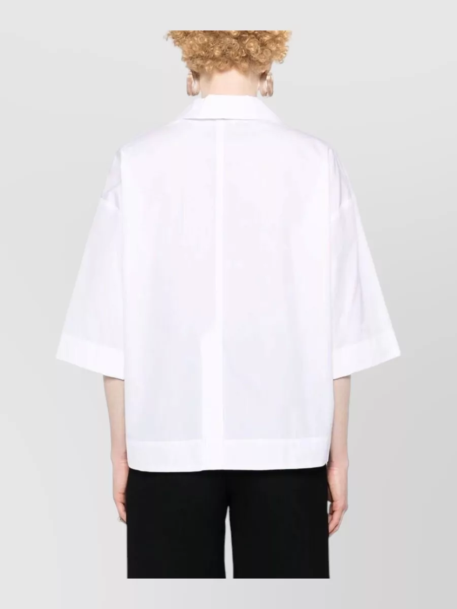 Sportmax Cotton Knee-Length Shorts