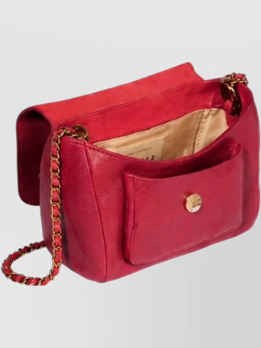 Jérôme Dreyfuss Leather Crossbody Bag