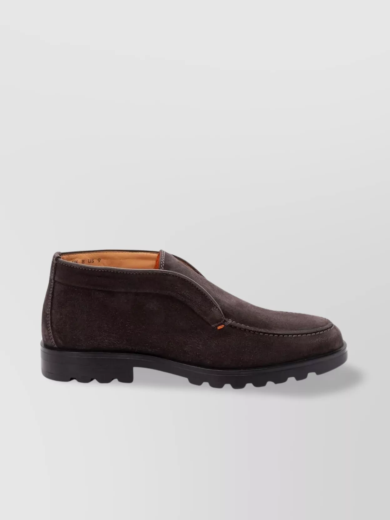Santoni Ankle Boots Lace-Up Round Toe