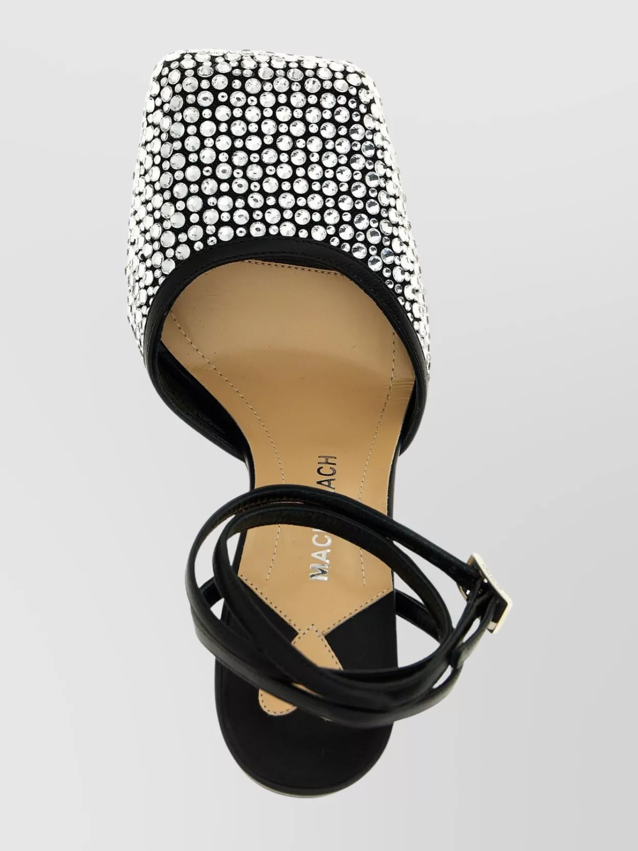 Mach&mach Heart Shaped Detail Pumps In Black