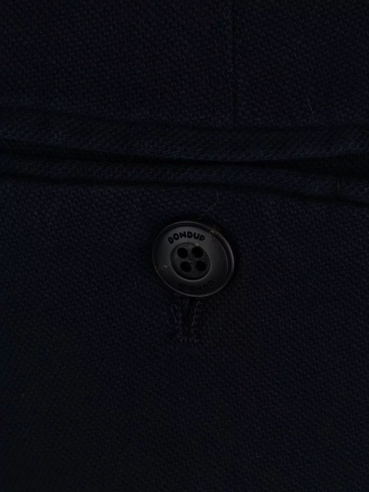 Dondup Trousers With Pockets And Belt Loops In Blue