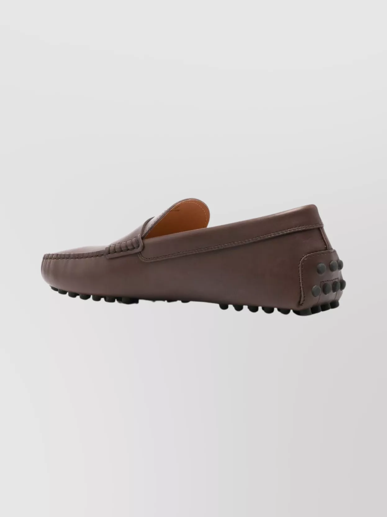 Tod's Moc Toe Penny Loafers With Rubber Sole