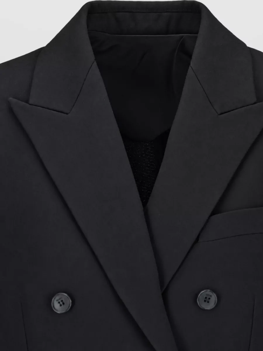 Fendi Silk Tailored Blazer