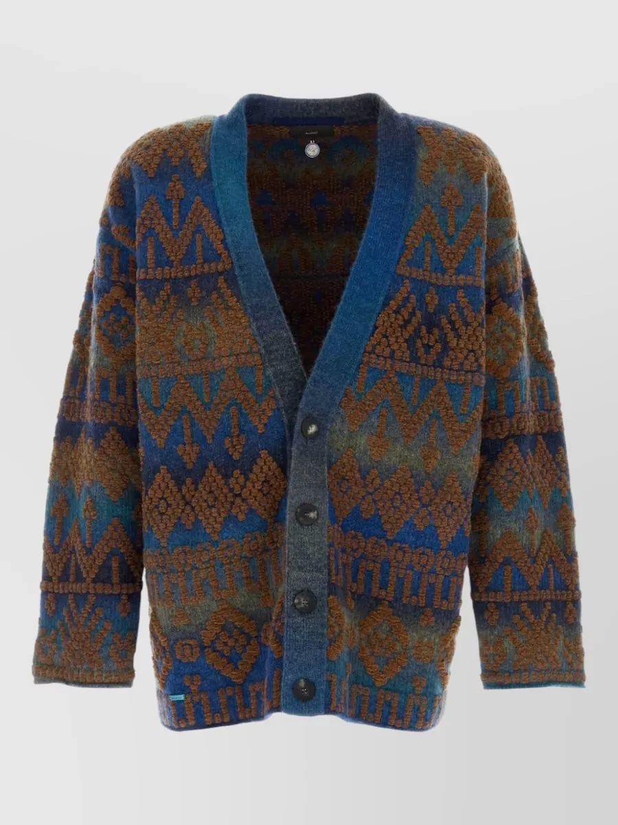 Alanui embroidered oversized cardigan