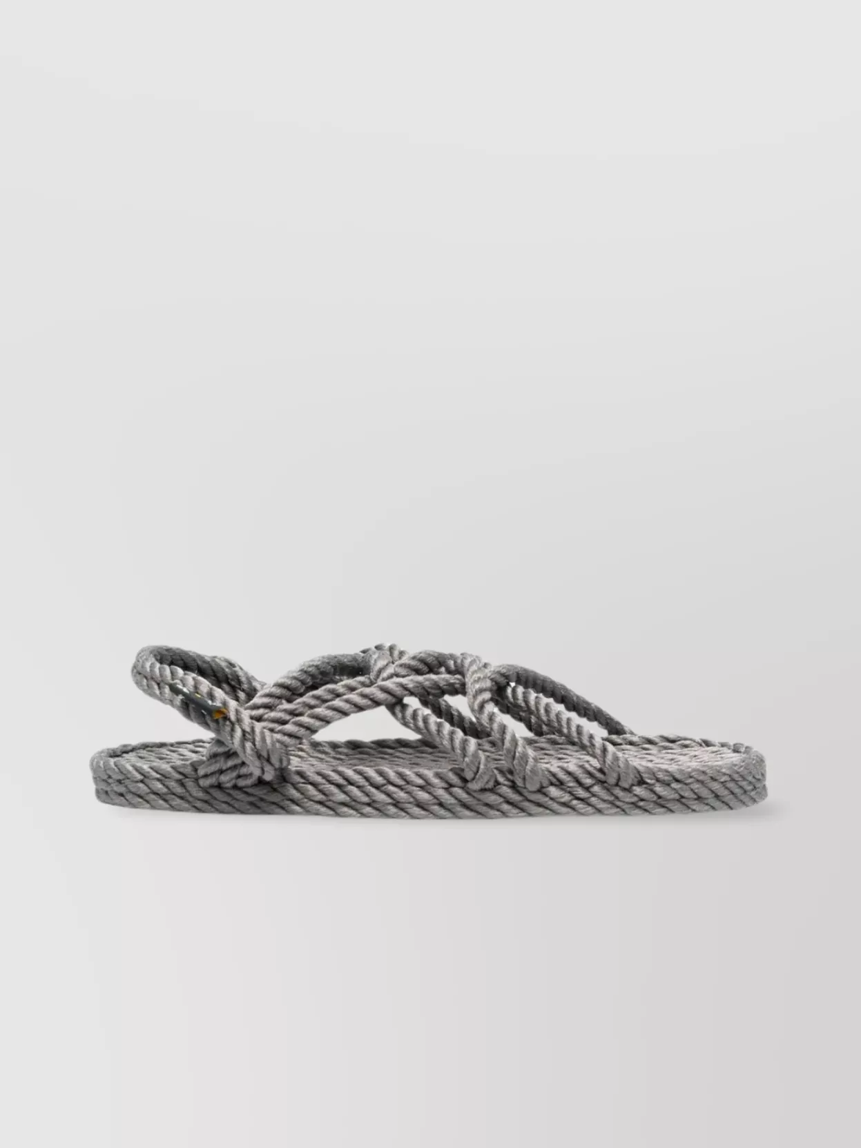 Nomadic State Of Mind Rope Flat Sole Open Toe Sandals
