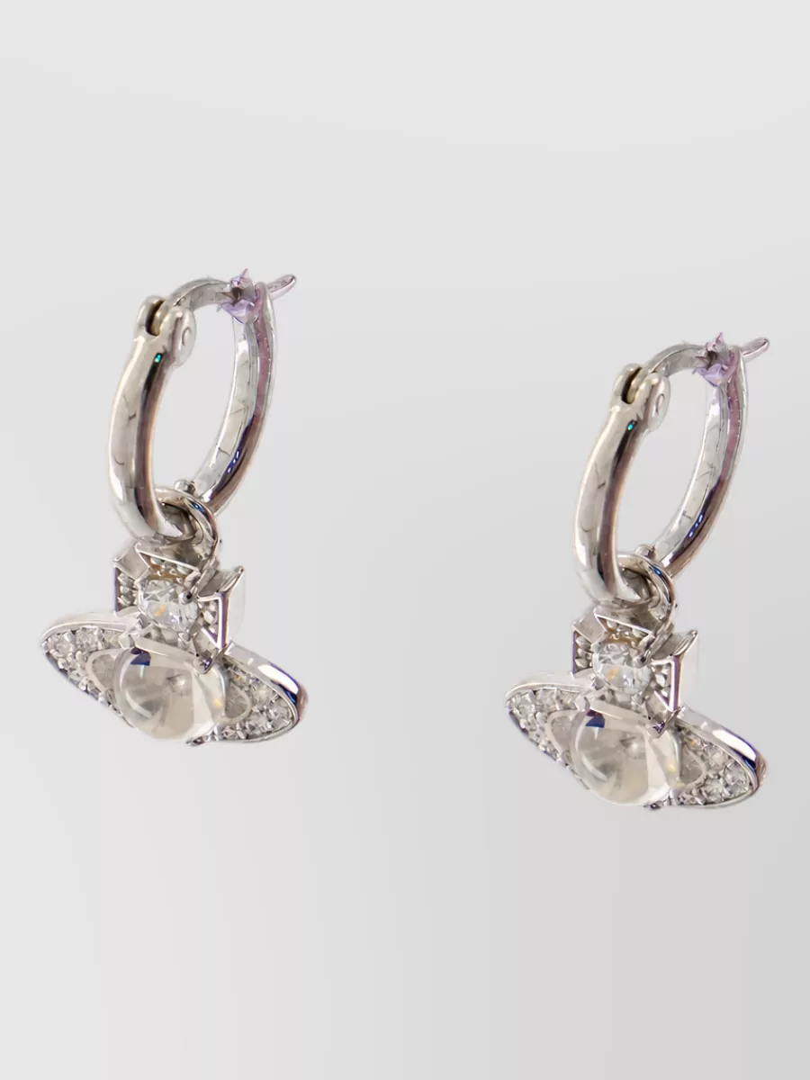 Vivienne Westwood metal hoop earrings