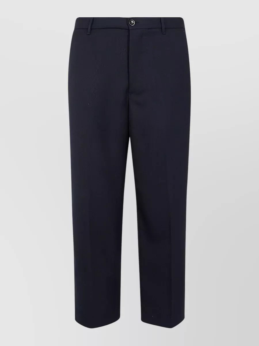Nine In The Morning wool baggy trousers