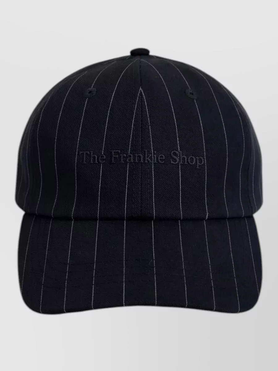 The Frankie Shop pinstripe baseball cap