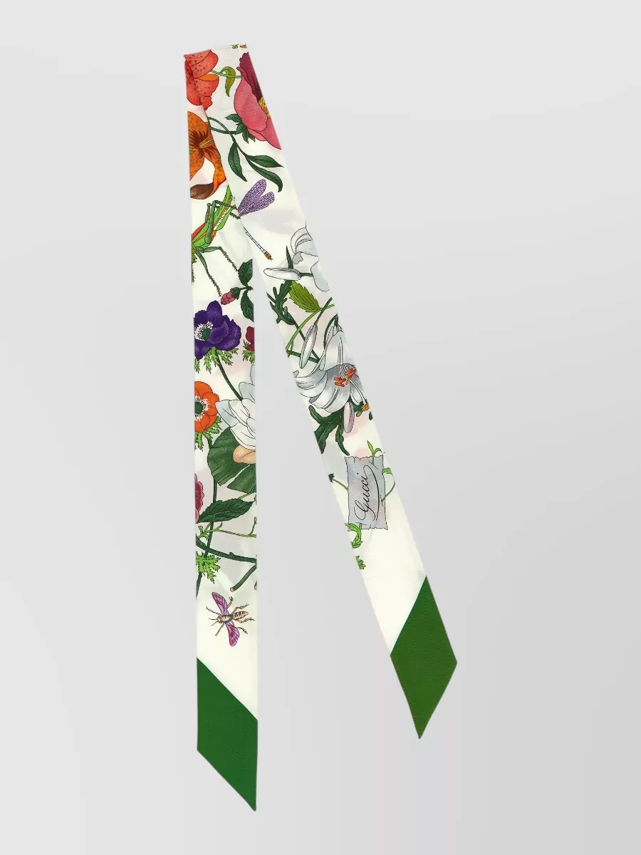 Gucci Silk Printed Scarf