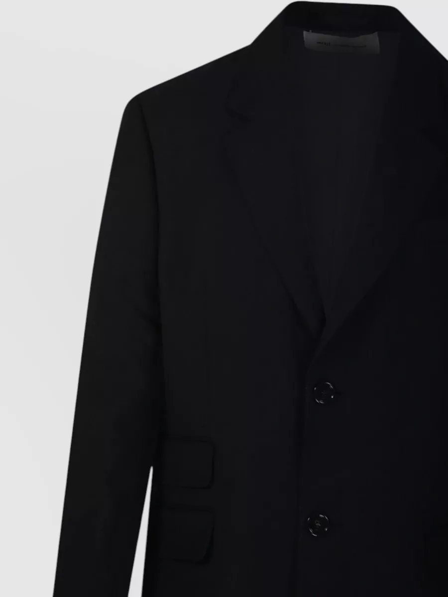 Ami Paris Single Breasted Jacket