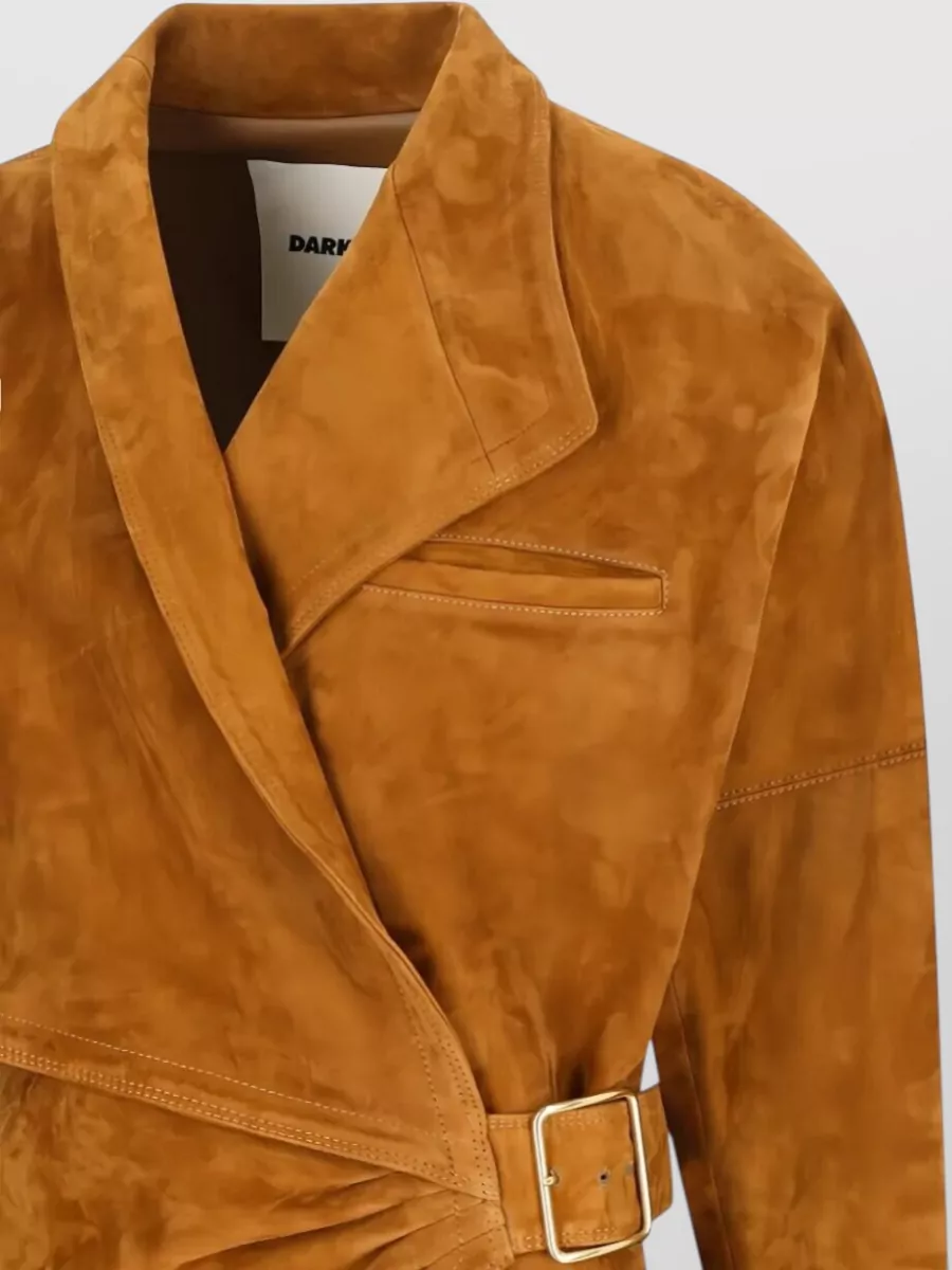 Darkpark Suede Fitted Jacket