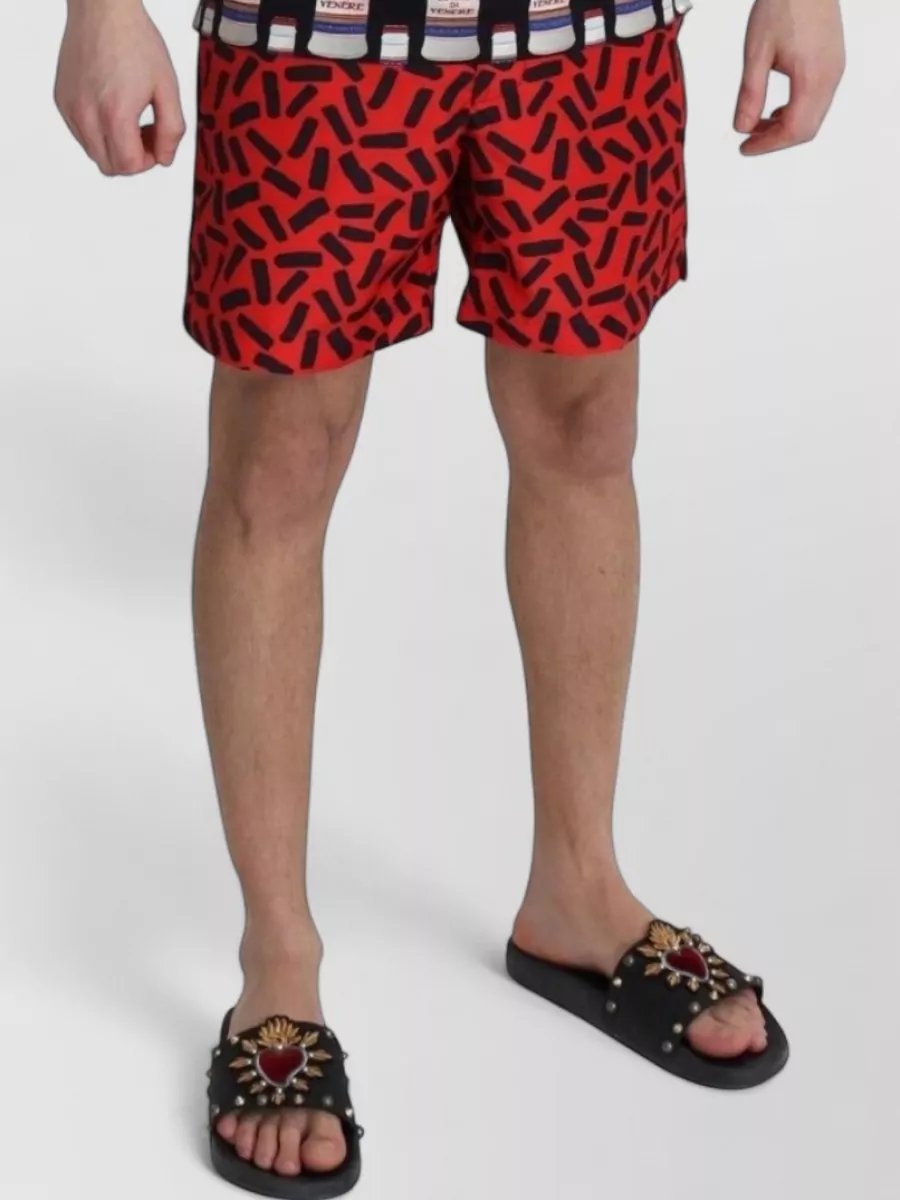 Dolce&Gabbana printed swim shorts