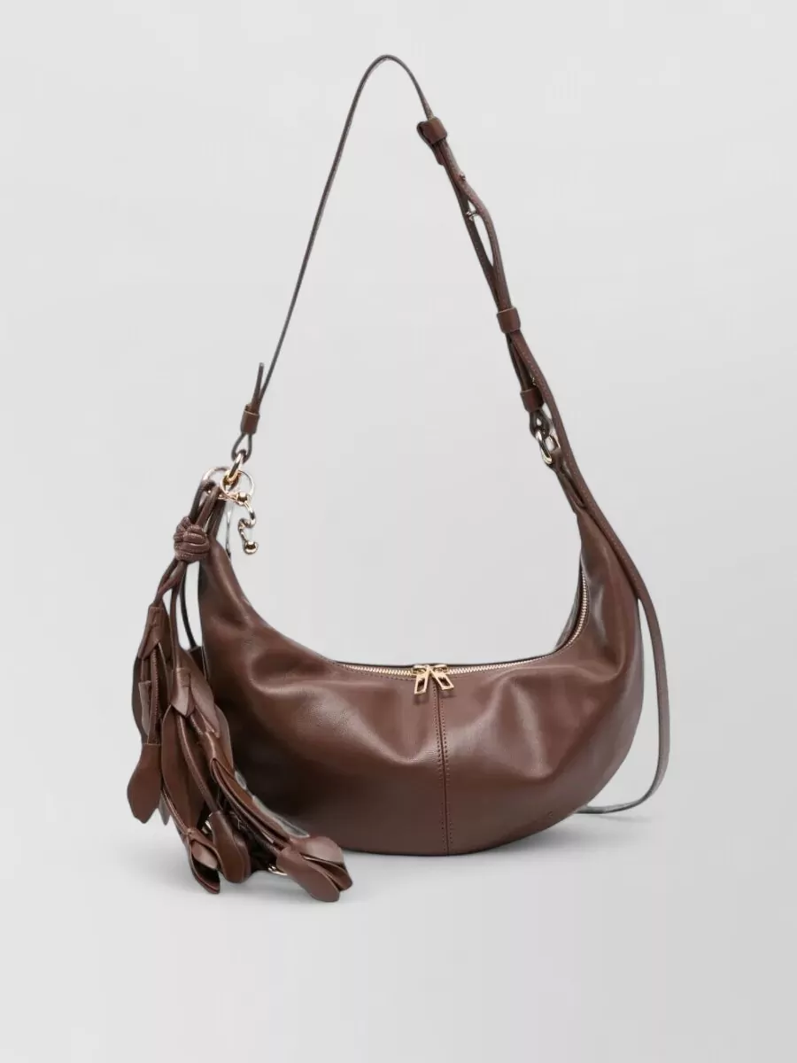 Sportmax leather shoulder bag