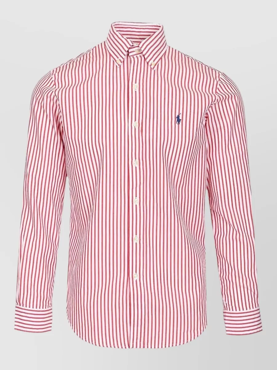 Polo Ralph Lauren Striped Cotton Button-Down Shirt
