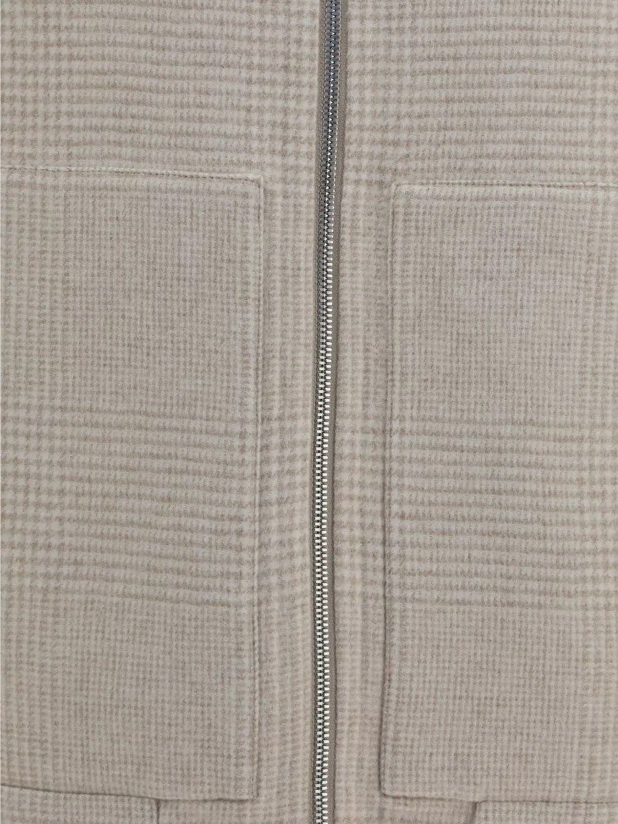 Brunello Cucinelli Cashmere High-Collar Single-Breasted Coat