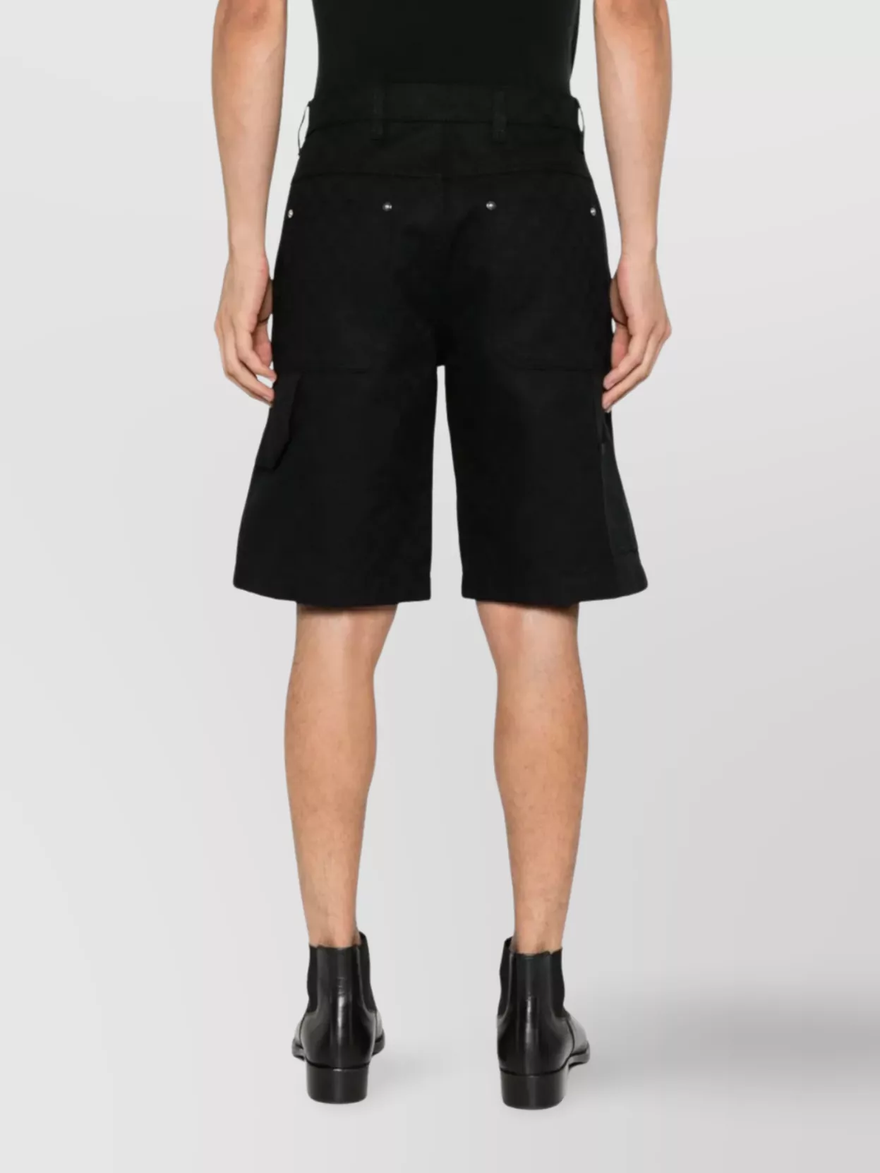 Gucci Cargo Pocket Shorts Metal Rivets